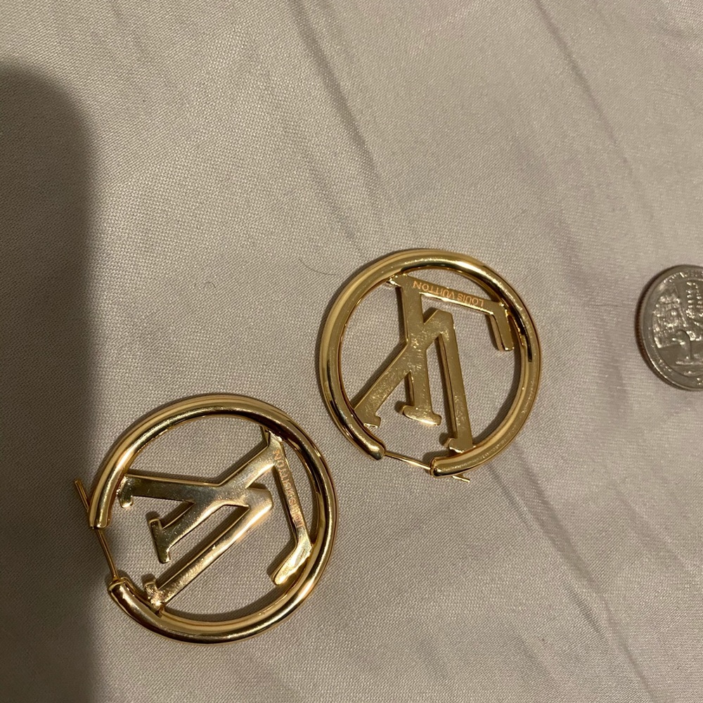 Gold Hoops - image 2